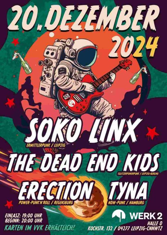 Soko Linx The Dead End Kids A Punk Rock and Power Pop Celebration in Leipzig