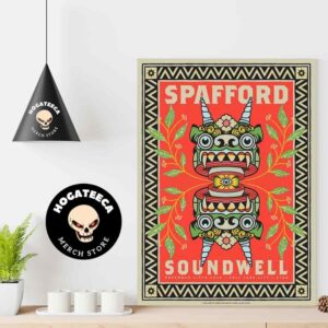 Spafford Merch For Show On November 5th 2024 At Soundwell  Salt Lake City Utah Home Decor Poster Canvas