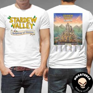 Stardew Valley Symphon Of Seasons Global Concert Tour Performances Scheduled Two Sides Unisex T-Shirt