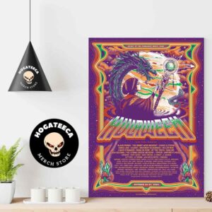 Suwannee Hulaween Live In OAK Florida On October 24-27 2024 Full Lineup Home Decor Poster Canvas