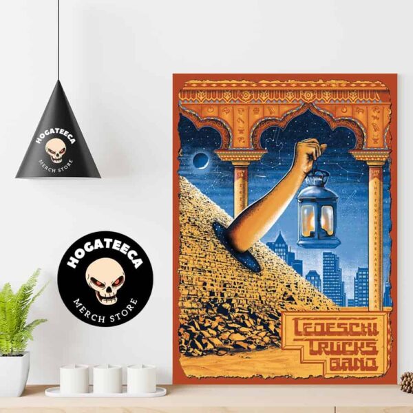 Tadeschi Trucks Band Merch For Show In Atlanta Ga At The Fox Theatre On Nov 16 2024 Home Decor Poster Canvas