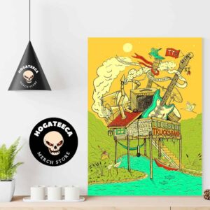 Tadeschi Trucks Band Merch For Show In Chattanooga TN On November 4th 2024 Home Decor Poster Canvas