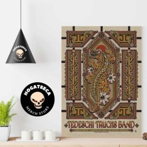 Tadeschi Trucks Band Merch For The New Orleans Louis Shows At Saenger Theatre On November 1st 2024 Home Decor Poster Canvas