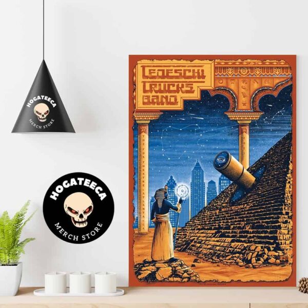 Tadeschi Trucks Band Merch For Two Show In Atlanta Ga At The Fox Theatre On Nov 15 2024 Home Decor Poster Canvas