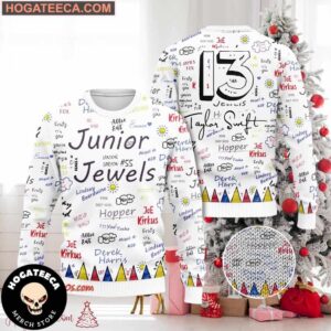 Taylor Swift Junior Jewels  Chirstmas Gifts 2024 Xmas For Family And Friends Ugly Sweater