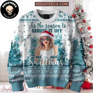 Taylor Swift Tis The Season Shake If Off And Celebrate Swiftmas Chirstmas Gifts 2024 Xmas For Family And Friends Ugly Sweater