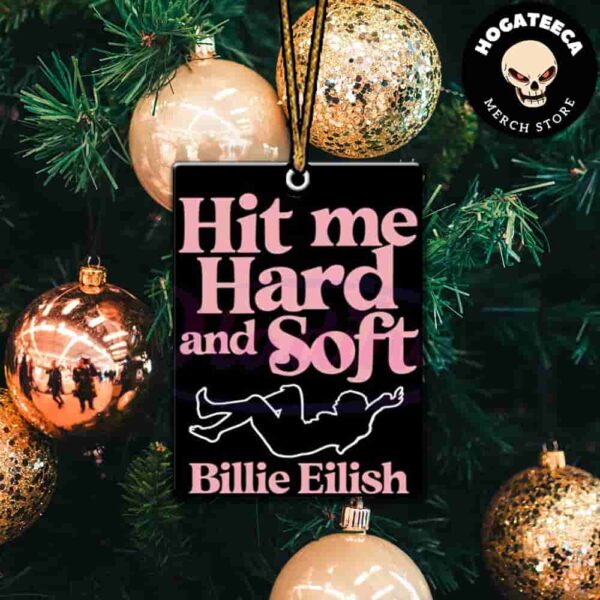 The Girl Hit Me Hard And Soft Billie Eilish Christmas Gift Tree Decorations Ornament