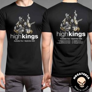 The High Kings Australia Tour September 2025 Performances Scheduled Two Sides Unisex T-Shirt