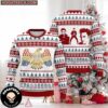 The King With Elvis Presley  Chirstmas Gifts 2024 Xmas For Family And Friends Ugly Sweater