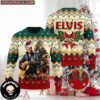 The Season With Elvis Presley  Chirstmas Gifts 2024 Xmas For Family And Friends Ugly Sweater