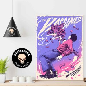 The Vaccines Merch On November 15th 2024 At Corona Capital In Mexico City Home Decor Poster Canvas