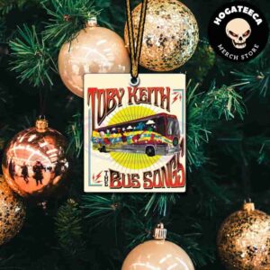 Toby Keith The Bus Songs Christmas 2024 Tree Decorations Ornament