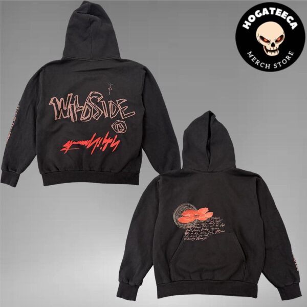 Travis Scott CJ X YOHJI YAMAMOTO WILDSIDE All Over Print Two Sides Hoodie