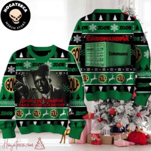 Tyler The Creator Take Your Mask Off Chromakopia Chirstmas Gifts 2024 Xmas For Family And Friends Ugly Sweater