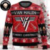 Van Halen Guitar Chirstmas Gifts 2024 For Family And Friends Ugly Sweater