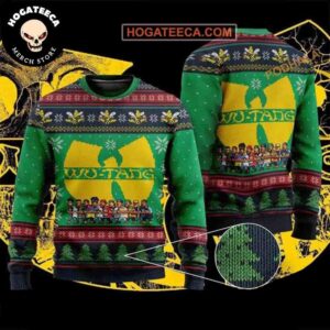 Wu-Tang Clan American Hip Hop Chirstmas Gifts 2024 Xmas For Family And Friends Ugly Sweater