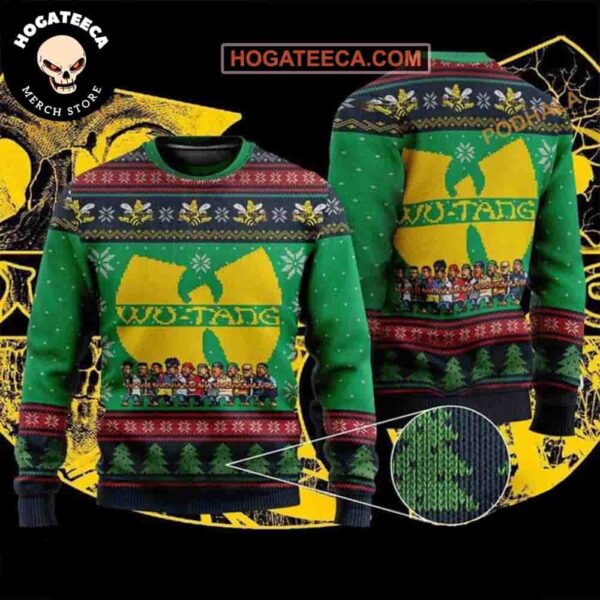 Wu-Tang Clan American Hip Hop Chirstmas Gifts 2024 Xmas For Family And Friends Ugly Sweater