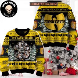 Wu-Tang Clan Forever Fan 2024 Chirstmas Gifts 2024 Xmas For Family And Friends Ugly Sweater