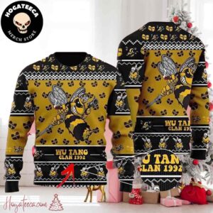 Wu Tang Clan Killer Bee Custom Name Chirstmas Gifts 2024 Xmas For Family And Friends Ugly Sweater