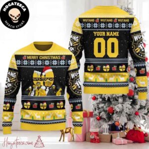 Wu-Tang Clan Merry Christmas Custom Name Chirstmas Gifts 2024 Xmas For Family And Friends Ugly Sweater