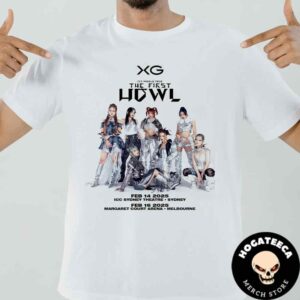 XG 1st World Tour The First Howl In Sydney And Melbourne On Feb 14-16 2025 Unisex T-Shirt