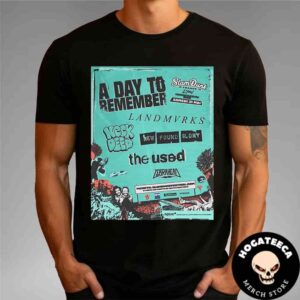 A Day To Remember Slam Dunk Festival Festival In Lyon France On 31st May 2025 Unisex T-Shirt