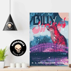 Billy Strings Merch For Show On December 6 2024 At Fedex Forum In Memphis TN Art By Snkhds Home Decor Poster Canvas