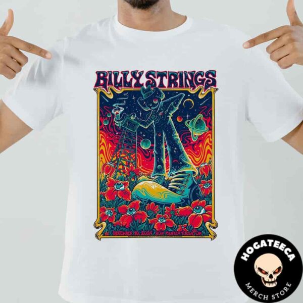 Billy Strings Merch Poster For Show On December 10 2024 At Bok Center Tulsa OH Unisex T-Shirt