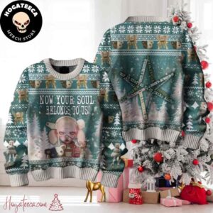 Bring Me The Horizon Now Your Soul Belongs To US Chirstmas Gifts 2024 Xmas For Family And Friends Ugly Sweater