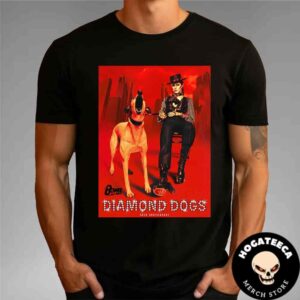 Celebrating The 50th Anniversary Of Diamond Dogs David Bowie Unisex T-Shirt