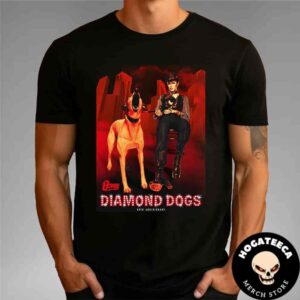 David Bowie Celebrating The 50th Anniversary Of Diamond Dogs Unisex T-Shirt