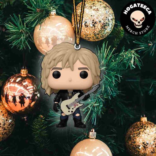 Duff Mckagan Legendary Bass Guitarist Of Guns N Roses Christmas Gift Tree Decorations Ornament