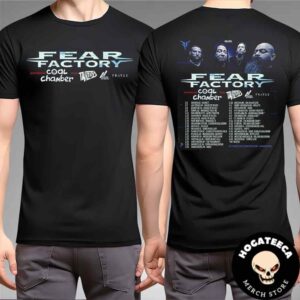 Fear Factory Fiend For The Fans USA 2025 Tour With Coal Champer Performances Scheduled Two Sides Unisex T-Shirt