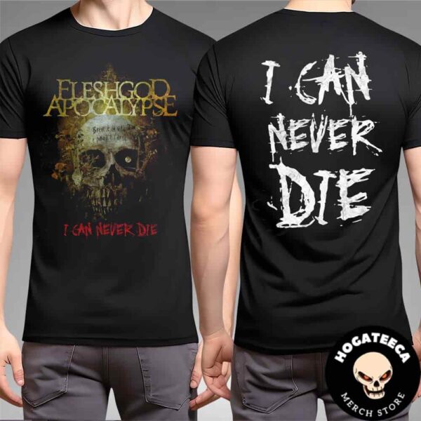 Fleshgod Apocalypse Winter Treats I Can Never Die Two Sides Unisex T-Shirt