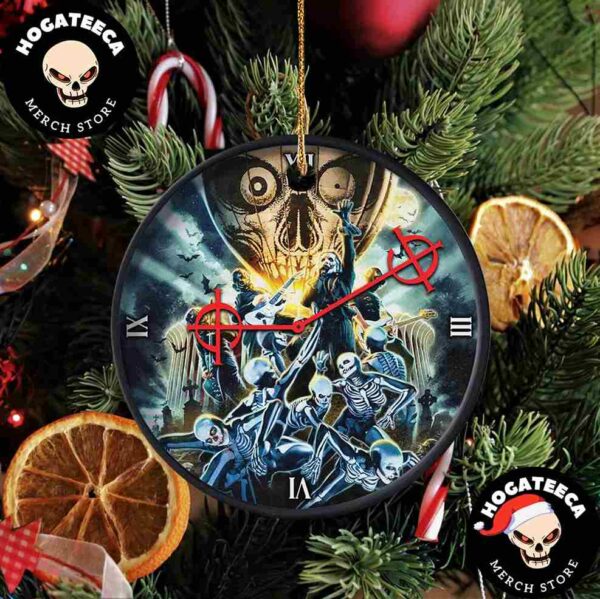 Ghost Rite Here Rite Now Clock Christmas Gift Tree Decorations Ornament