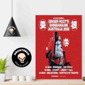 Ginger Root Shinbangumi Australia 2025 Performaces Scheduled On March Home Decor Poster Canvas