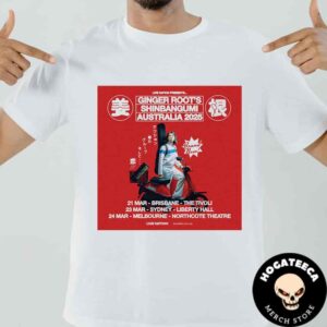 Ginger Root Shinbangumi Australia 2025 Performaces Scheduled On March Unisex T-Shirt