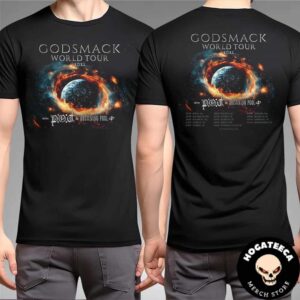 Godsmack World Tour 2025 With Special Guest Pod And Drowning Pool Performances Scheduled On March And April Two Sides Unisex T-Shirt