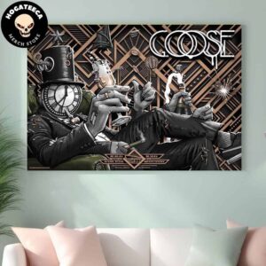 Goose The Band Merch On Dec 30 31 2024 At Moody Center Austin US Home Decor Poster Canvas