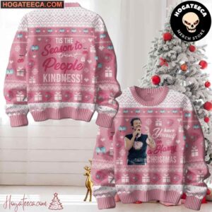 Harry Styles Tis The Season To Treat People With Kindness Chirstmas Gifts 2024 Xmas Ugly Sweater