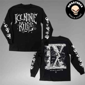 Ice Nine Kills Nightmare On The Ninth Before Christmas Collection Lock Shock and Barrel All Over Print Long Sleeve