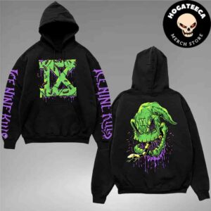 Ice Nine Kills Nightmare On The Ninth Before Christmas Collection Oogie Boogie Two Sides All Over Print Hoodie