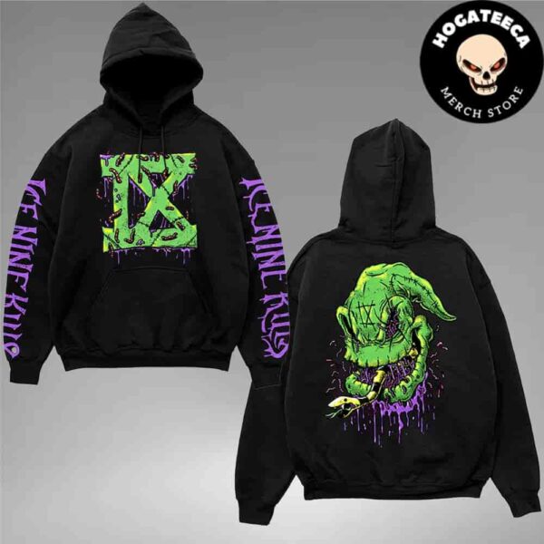 Ice Nine Kills Nightmare On The Ninth Before Christmas Collection Oogie Boogie Two Sides All Over Print Hoodie