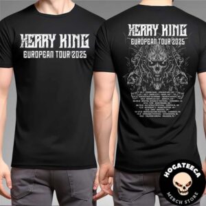 Kerry King European Tour 2025 Performances Scheduled Unisex T-Shirt