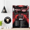 Ice Nine Kills The Silver Scream-A-Thon Celebrates The Silver Scream Night 1 And The Silver Scream 2 Welcom To Horrorwood Night 2 Home Decor Poster Canvas