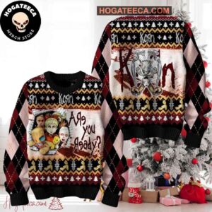 Korn Are You Ready To Celebrate Chirstmas Gifts 2024 Xmas Ugly Sweater