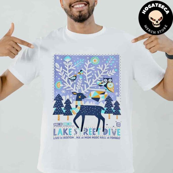 Lake Street Dive Live In Boston Ma At Mgm Music Hall At Fenway On Dec 13-14 2024 Unisex T-Shirt