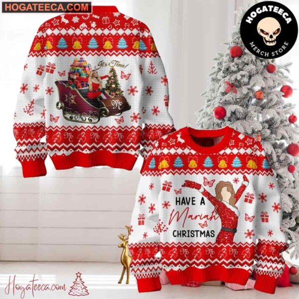 Mariah Carey Have A Mariah Chirstmas Gifts 2024 Xmas Ugly Sweater