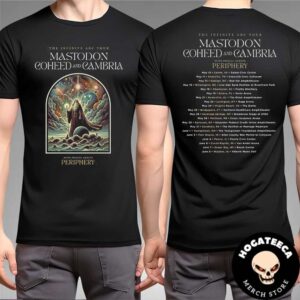 Mastodon And Coheed With Cambria The Infinite Arc Tour In May 2025 Performances Scheduled Two Sides Unisex T-Shirt