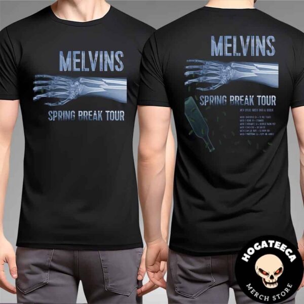 Melvins With CNTS And Desslok Spring Break Tour On March 2025 Performances Scheduled Two Sides Unisex T-Shirt